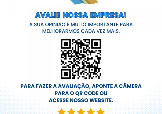 Avalie o nosso trabalho