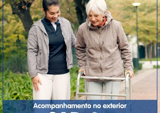 Acompanhamento no exterior
