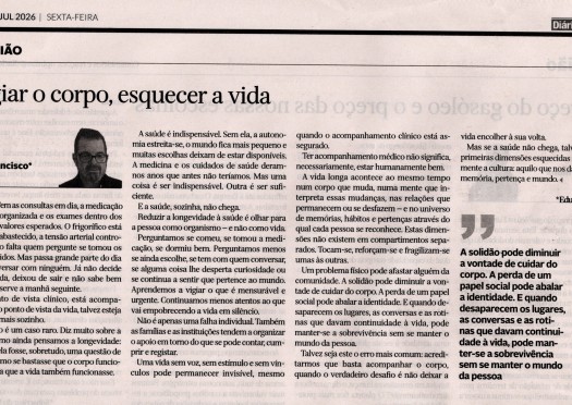 Vigiar o corpo