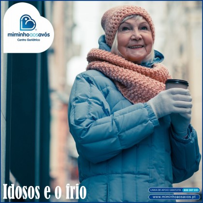 Idosos e o frio: porque é que os seniores são mais sensíveis às baixas temperaturas ?