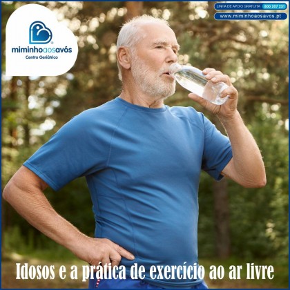 Idosos e a prática de exercício ao ar livre