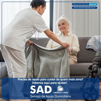 Apoio Domiciliário para quem mais ama