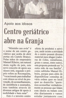 Apoio aos Idosos - Castelo Branco